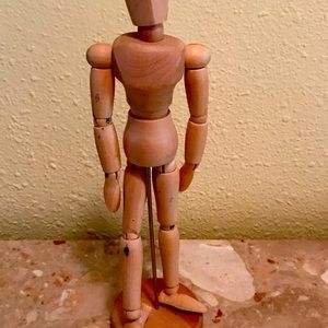 Small wood figurine